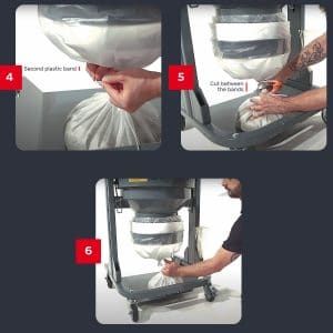 Instructions on how to replace and change your Endless Bag_part two